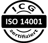 ISO 14001_schwarz-weiß ICG ISO 14001 ICG