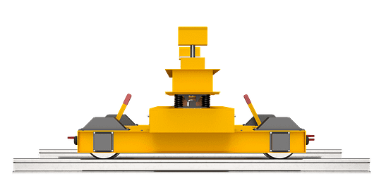TP4 Werkstattdrehgestell - auch temporary bogie genannt